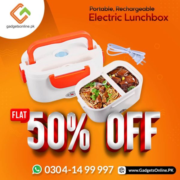 Electric lunch box at whopping discount in Pakistan
